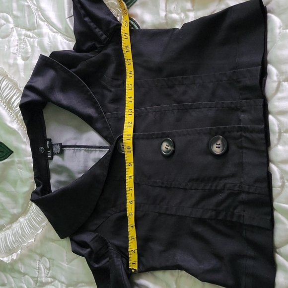 DFA New York unique removable faux fur jacket sz small - Picture 11 of 12